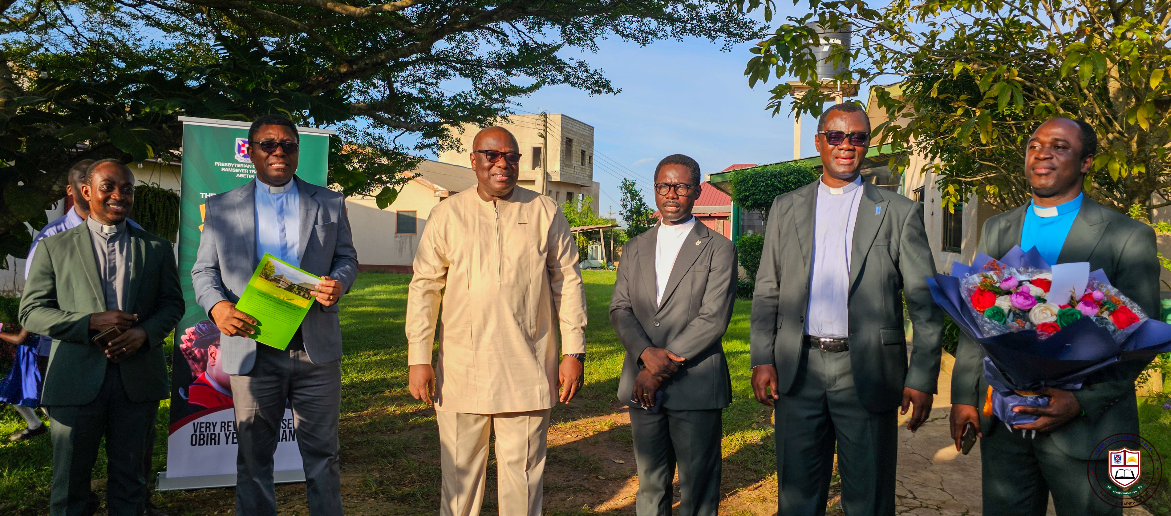 Very Rev. Prof. J. O. Y. Mante welcomed at RTC Abetifi